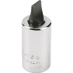 ‎Proto 1/4″ Drive Slotted Screwdriver Bit Socket - 1/4″ - Eagle Tool & Supply