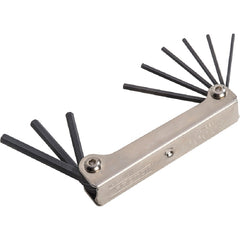 ‎Proto 9 Piece Folding Hex Key Set: 5/64-1/4″ - Eagle Tool & Supply