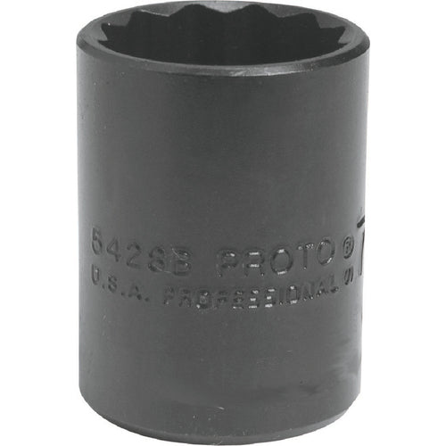 ‎Proto 1/2″ Drive Black Oxide Socket 1-1/4″ - 12 Point - Eagle Tool & Supply