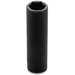 ‎Proto 1/4″ Drive Deep Impact Socket 8 mm - 6 Point - Eagle Tool & Supply