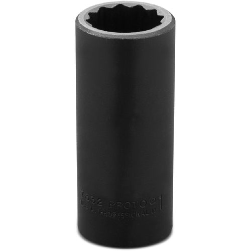 ‎Proto 1/2″ Drive Deep Impact Socket 1″ - 12 Point - Eagle Tool & Supply