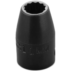 ‎Proto 1/2″ Drive Thin Wall Impact Socket 11 mm - 12 Point - Eagle Tool & Supply