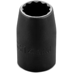 ‎Proto 1/2″ Drive Thin Wall Impact Socket 14 mm - 12 Point - Eagle Tool & Supply