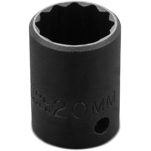 ‎Proto 1/2″ Drive Thin Wall Impact Socket 20 mm - 12 Point - Eagle Tool & Supply