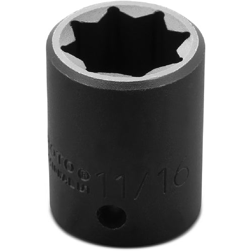 ‎Proto 1/2″ Drive Impact Socket 11/16″ - 8 Point - Eagle Tool & Supply