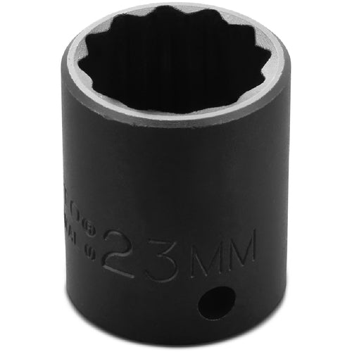 ‎Proto 1/2″ Drive Thin Wall Impact Socket 23 mm - 12 Point - Eagle Tool & Supply