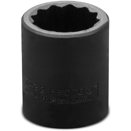 ‎Proto 1/2″ Drive Impact Socket 1″ - 12 Point - Eagle Tool & Supply