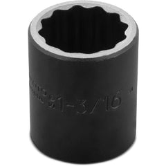 ‎Proto 1/2″ Drive Impact Socket 1-3/16″ - 12 Point - Eagle Tool & Supply