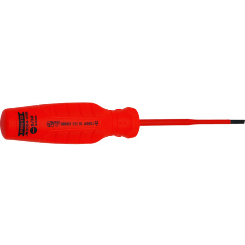 Proto VDE Insulated Cabinet Screwdriver- 5/32 × 4″ - Eagle Tool & Supply