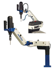 Vertical/Horiz Electric Tapping Machine; 0-3/8" Range - Eagle Tool & Supply