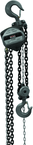 S90-300-15, 3-Ton Hand Chain Hoist with 15' Lift - Eagle Tool & Supply