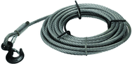 WR-75A WIRE ROPE 5/16X66' WITH HOOK - Eagle Tool & Supply