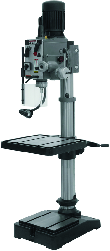 Geared Head Floor Model Drill Press With Power Feed - Model Number 354024--20'' Swing; 2HP; 3PH; 230V Motor - Eagle Tool & Supply