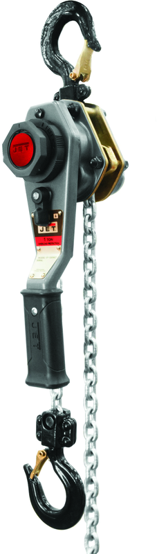 JLH Series 1 Ton Lever Hoist, 15' Lift with Overload Protection - Eagle Tool & Supply