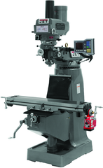 JTM-4VS Mill With 3-Axis ACU-RITE VUE DRO (Knee) With X, Y and Z-Axis Powerfeeds - Eagle Tool & Supply