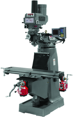 JTM-4VS Mill With 3-Axis ACU-RITE 300S DRO (Knee) With X, Y and Z-Axis Powerfeeds and Power Draw Bar - Eagle Tool & Supply