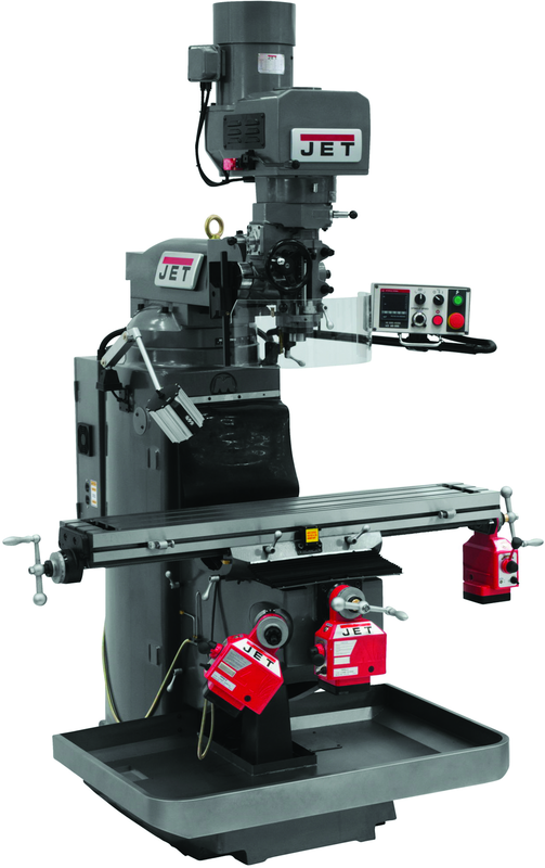 JTM-949EVS Mill With X, Y and Z-Axis Powerfeeds - Eagle Tool & Supply