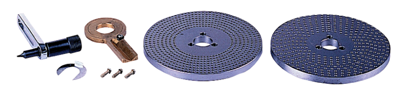 Dividing Plates - For 8; 10; 12" Rotary Table - Eagle Tool & Supply