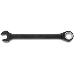 Proto Black Chrome Combination Non-Reversible Ratcheting Wrench 14 mm - Spline - Eagle Tool & Supply
