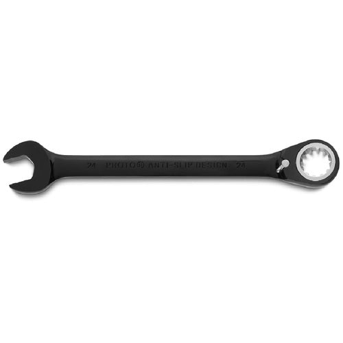 Proto Black Chrome Combination Reversible Ratcheting Wrench 7/32″ - Spline - Eagle Tool & Supply