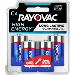 C High Energy Alkaline Batt-4Pk - Eagle Tool & Supply