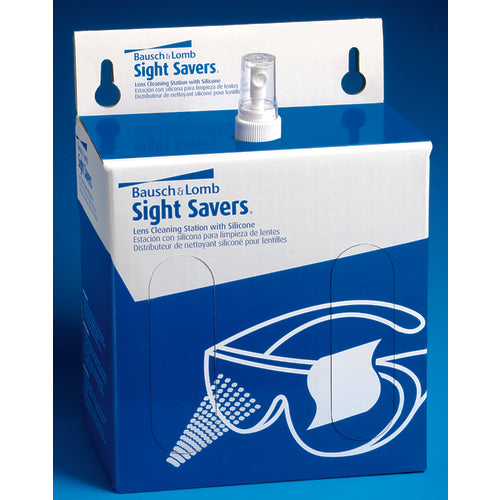 Lens Cleaning Station - 16 oz Spray/1520 Tissues - Eagle Tool & Supply