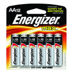 AA Max Alkaline Battery 12 Pack - Eagle Tool & Supply