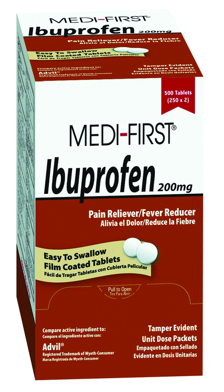 GENERIC IBUPROFEN 250 X 2 - Eagle Tool & Supply