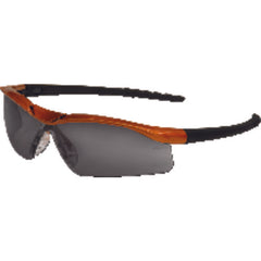 Safety Glasses - DL1 Nuclear Orange - Gray Anti-Fog - Eagle Tool & Supply
