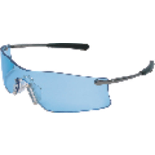 Safety Glasses - Light Blue - Anti-Fog Lens - Metal T4 Style - Eagle Tool & Supply