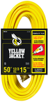 Yellow Jacket Extension Cord - 50' Extra Heavy Duty 1-Outlet (Powerlite) - Eagle Tool & Supply