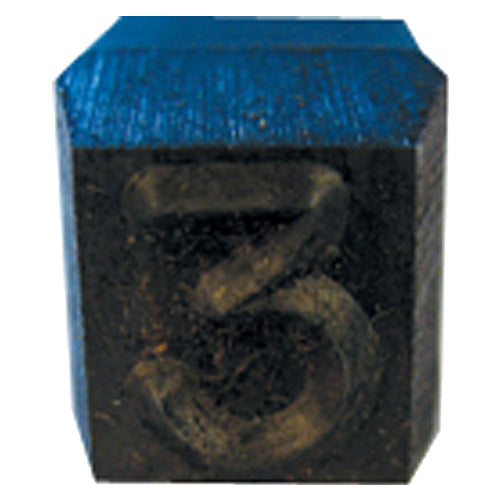 Individual Reversed Steel Stamp - 5/16″ Type Size (Letter A) - Eagle Tool & Supply
