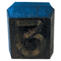 Individual Reversed Steel Stamp - 5/16″ Type Size (Letter A) - Eagle Tool & Supply