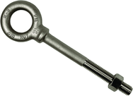 316 Stainless Steel Plain Pattern Nut Eye Bolt - 1-1/2-6 Thread; 2-1/2" Eye Dia. - Eagle Tool & Supply
