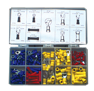 185 Piece - Electrical Terminal Assortment - Eagle Tool & Supply