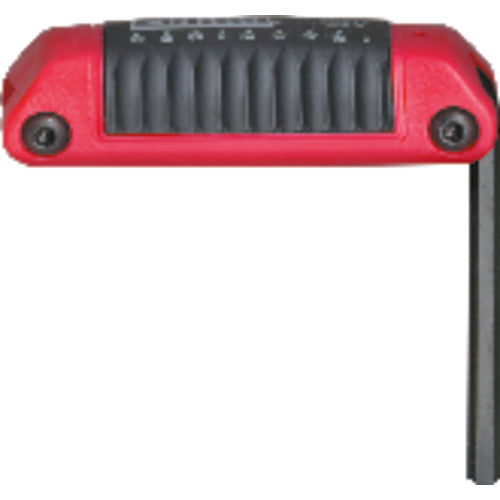 8 Pieces - Model 25581 - T8 - T40 - Fold-up Style-8 Key Torx Set - Eagle Tool & Supply