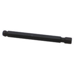 5/16″ × 3″ Length - Balldriver Style - Hex Power Bit - Eagle Tool & Supply