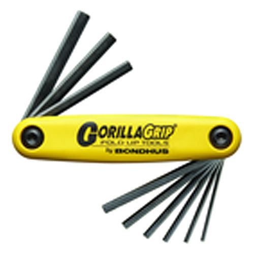 9 Pieces-5/64″-1/4″ Fold Up Hex Key Set - Eagle Tool & Supply