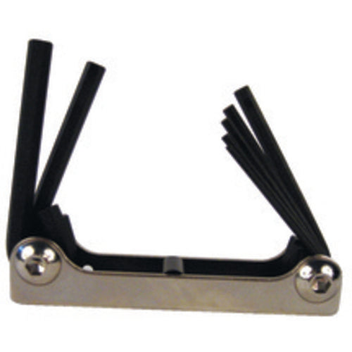 7 Pieces-1.5 mm-6 mm Fold Up Style - Hex Key Set - Eagle Tool & Supply