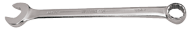 1'' - 14'' OAL - Chrome Satin Combination Wrench - Eagle Tool & Supply