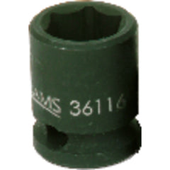 16 MM 1/2 DR DEEP IMPACT SOCKET 6PT - Eagle Tool & Supply