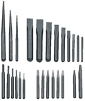 27 Piece Punch & Chisel Set -- #PC27; 3/32 to 1/2 Punches; 1/4 to 1-1/8 Chisels - Eagle Tool & Supply
