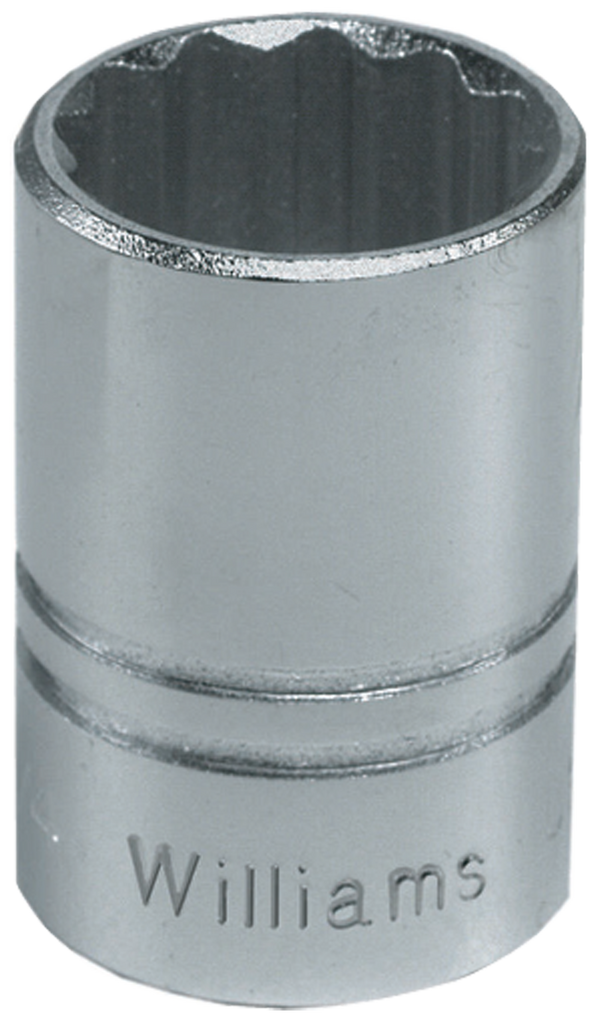 1-1/2" - 1/2" Drive - 12 Point - Standard Socket - Eagle Tool & Supply