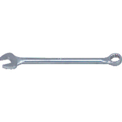1/4″-4 59/64″ Overall Length - Chrome Plated 12 Point Combination Wrench - Eagle Tool & Supply