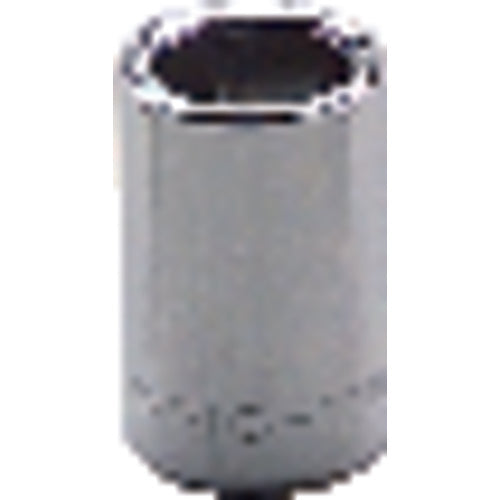 6 mm × 21.43 mm-1/4″ Drive-6 Point - Metric Standard Socket - Eagle Tool & Supply