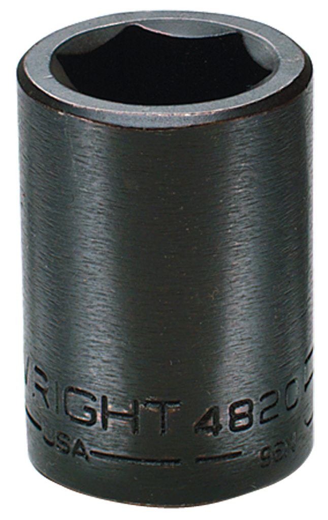 1-1/4 x 3-1/2" OAL - 1/2'' Drive - 6 Point - Deep Impact Socket - Eagle Tool & Supply