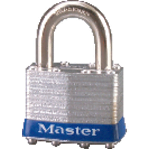 Commercial Steel Padlock 1 3/4″ Body Width; Keyed: Different; Silver - Eagle Tool & Supply