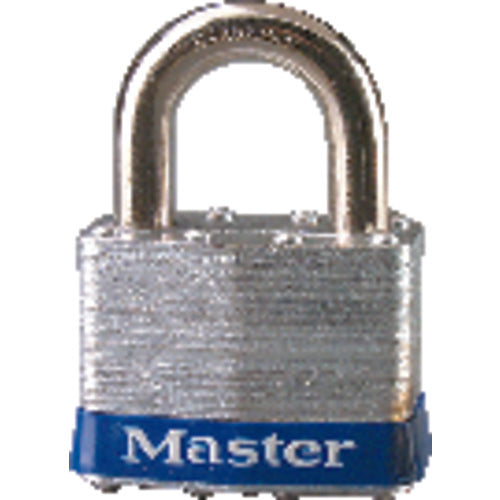Commercial Steel Padlock 2″ Body Width; Keyed: Different; Silver - Eagle Tool & Supply