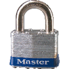 Commercial Steel Padlock 2″ Body Width; Keyed: Different; Silver - Eagle Tool & Supply