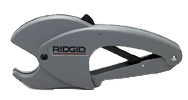 Ridgid Pipe & Tube Cutter -- 1/8 thru 1-1/2'' Capacity-Plastic Cutting - Eagle Tool & Supply